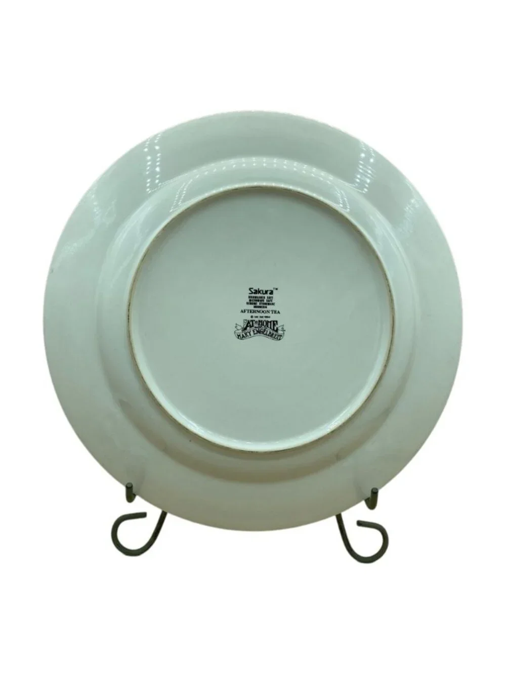 Mary Engelbreit Afternoon Tea 12.5” Charger Plate by Sakura 1994 At Home